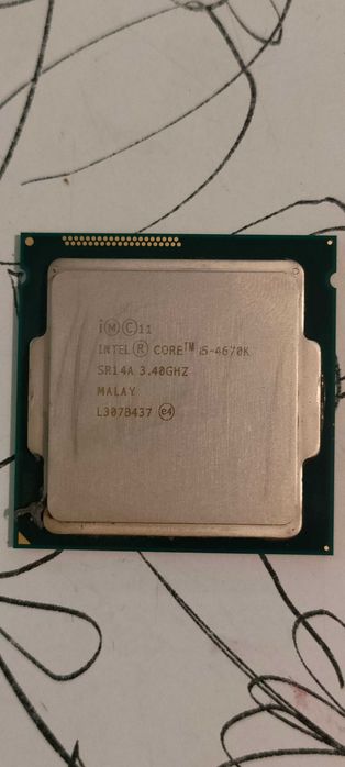 Процессор Intel core i5 4670k