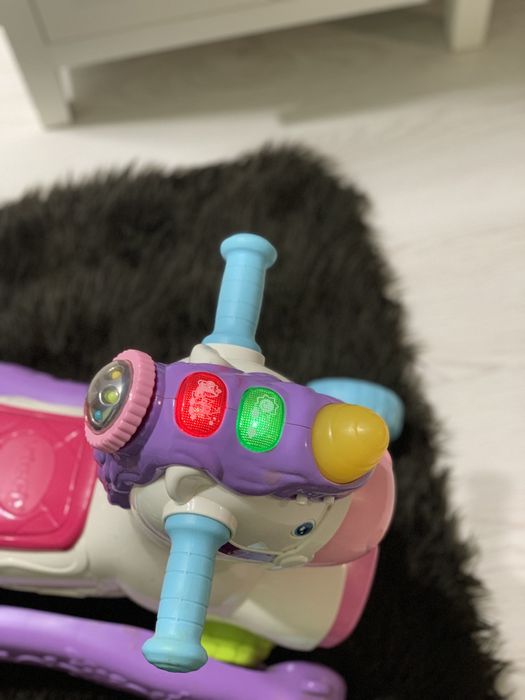 VTech Игрушка обручающий единорог 2 в 1 каталка качалка