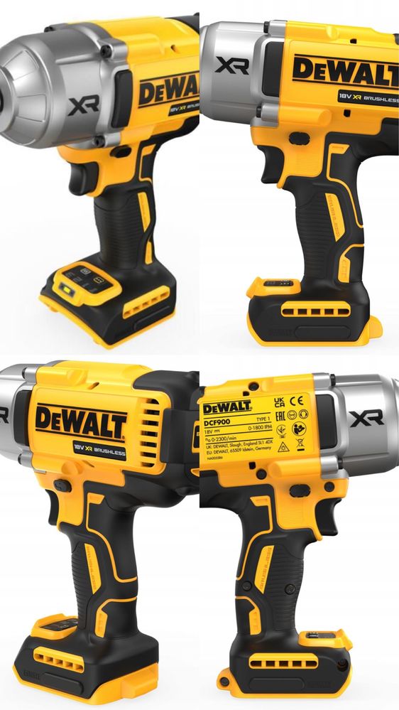 Гайковерт акумуляторний ударний 18V 1/2'' 1356 Nm DeWalt DCF900P2T