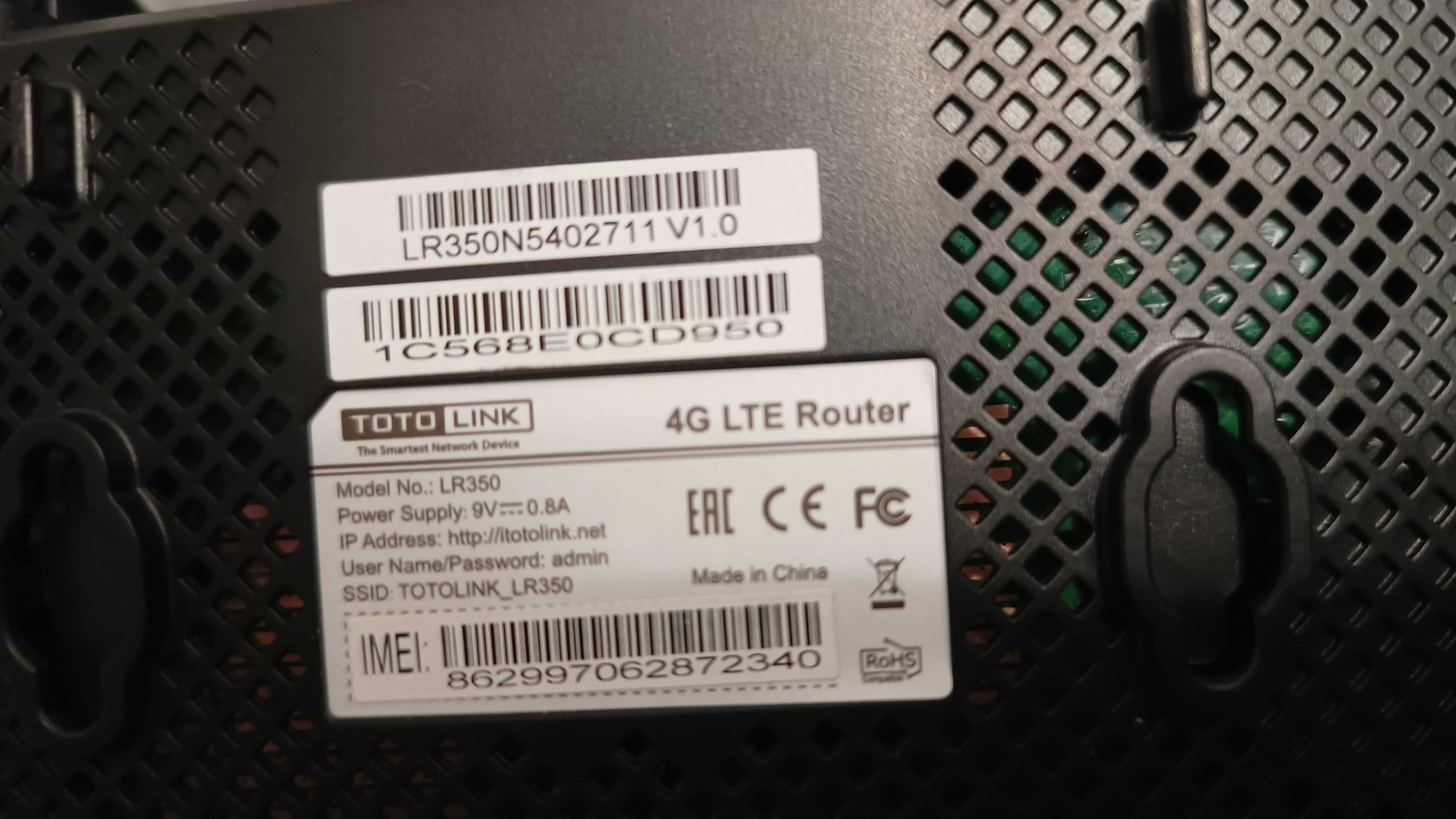 Router na kartę SIM TotoLink LR350 domowy / przenośny