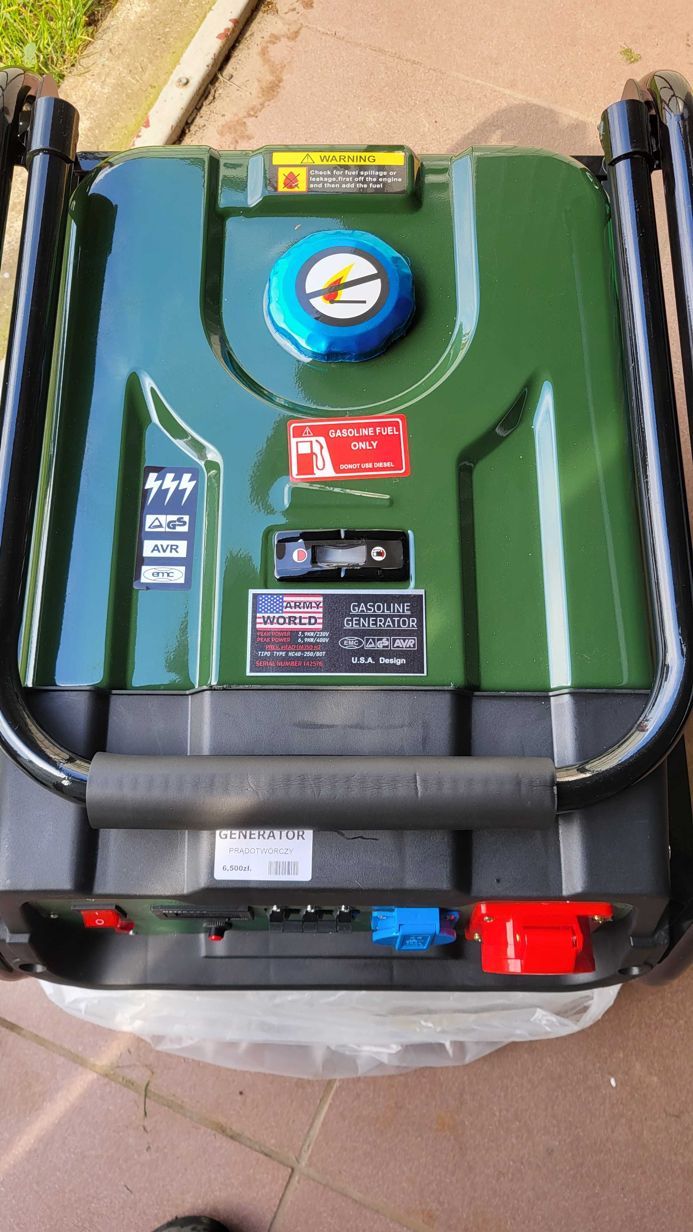 Agregat ( generator) prądotwórczy 220/380V
