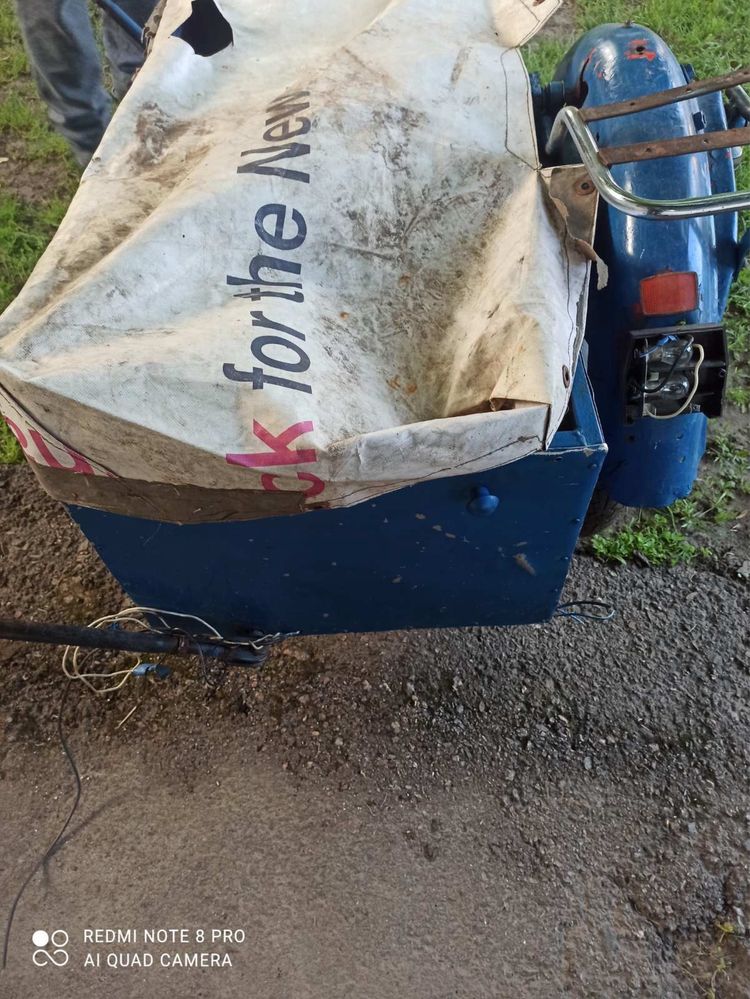 Продам коляску для мопеда Альфа Дельта