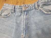 Spodnie denim jeansowe bershka r. 38