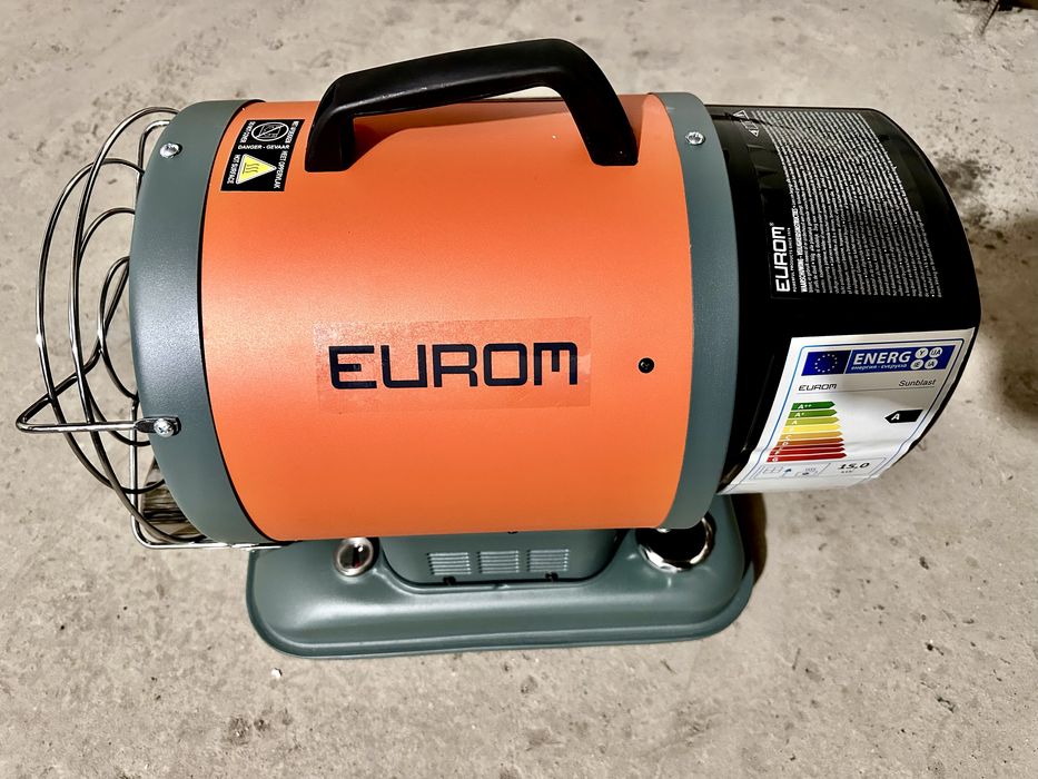 Нова дизельна теплова пушка Eurom Sunblast 15 kW  (не термія)