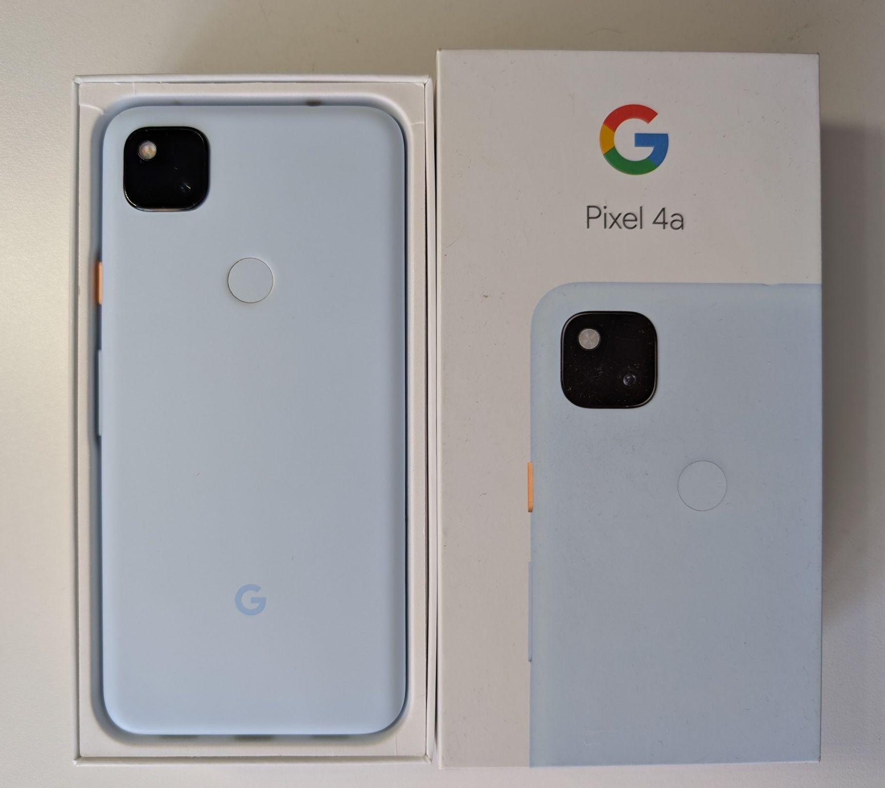 Google Pixel 4a Barely Blue 6/128Гб Neverlock + чохол