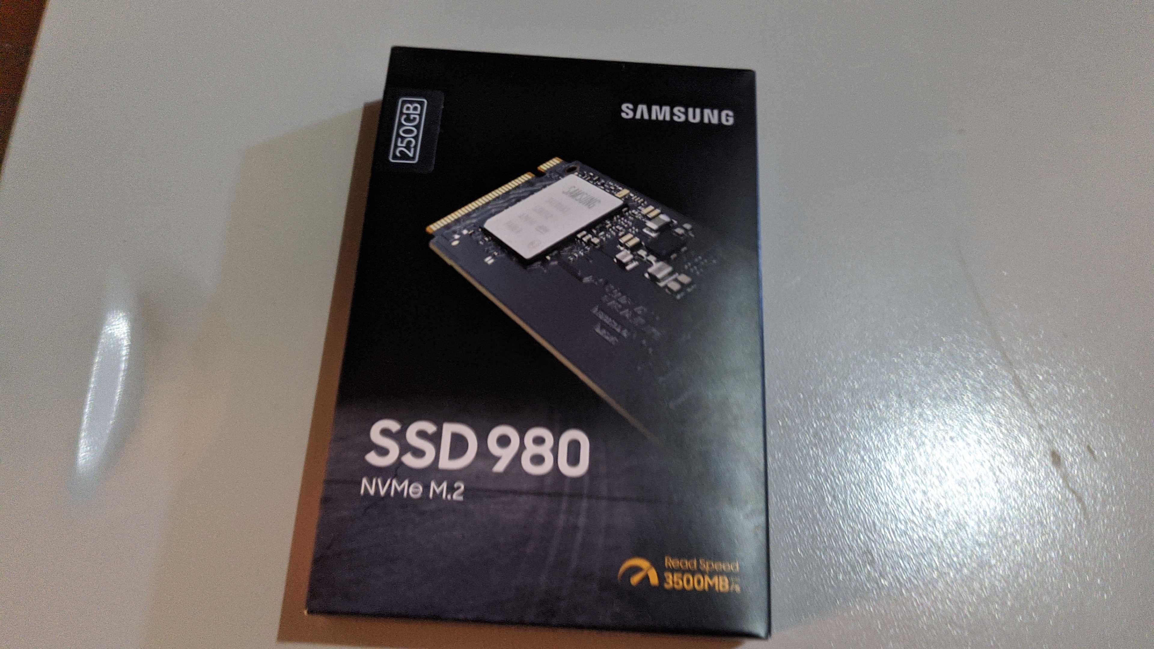 Продам новый SSD Samsung 980 (MZ-V8V250BW) M.2, PCI-E x4, NVMe 250GB