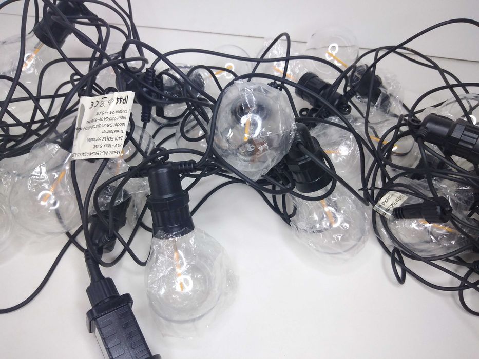 Girlanda ŚWIETLNA LED 20 żarówek IP44