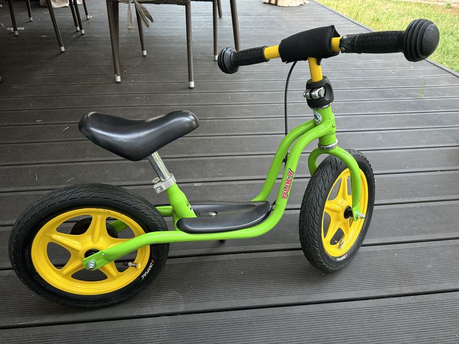 Rowerek biegowy Puky LR1L zielony zółty