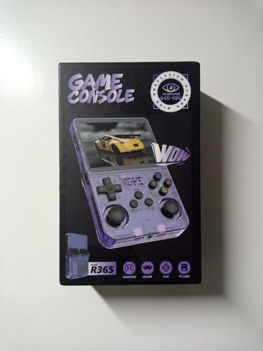 Consola de jogos R36S 64GB  [O melhor do OLX]