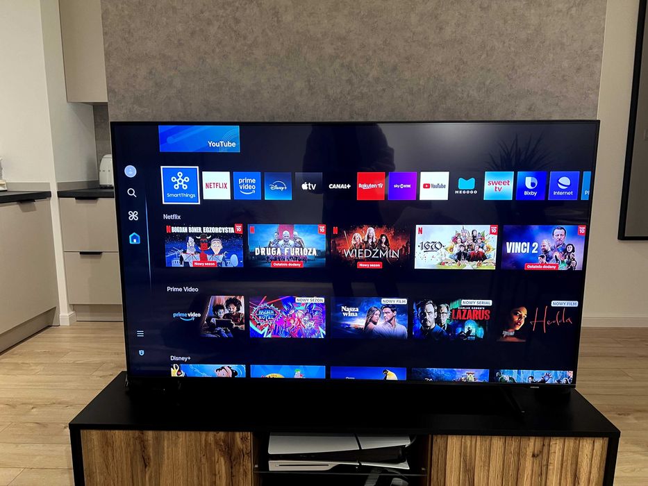 Samsung UE55CU8002 -55" 4K UHD smart tv, pełny zestaw