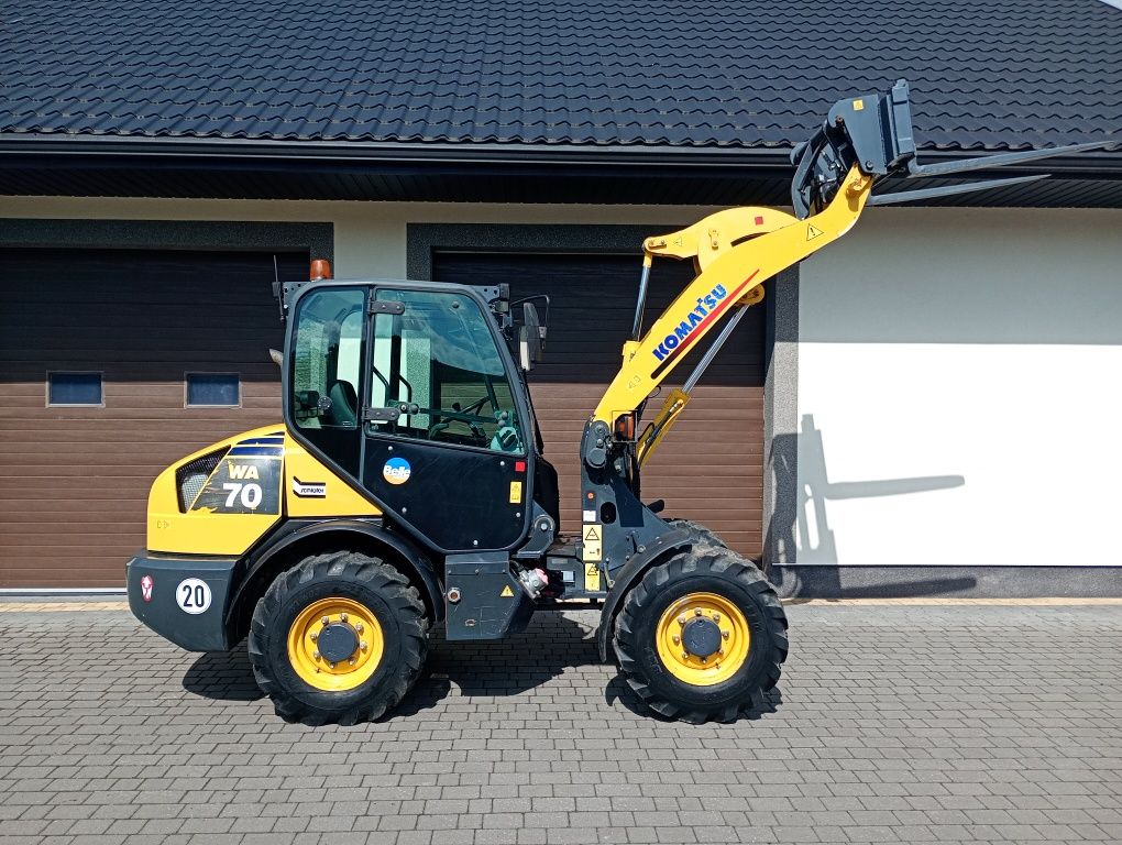 Ładowarka Komatsu WA 70/szufla+widły/przegubowa/koparka/Bobcat/cat/jcb