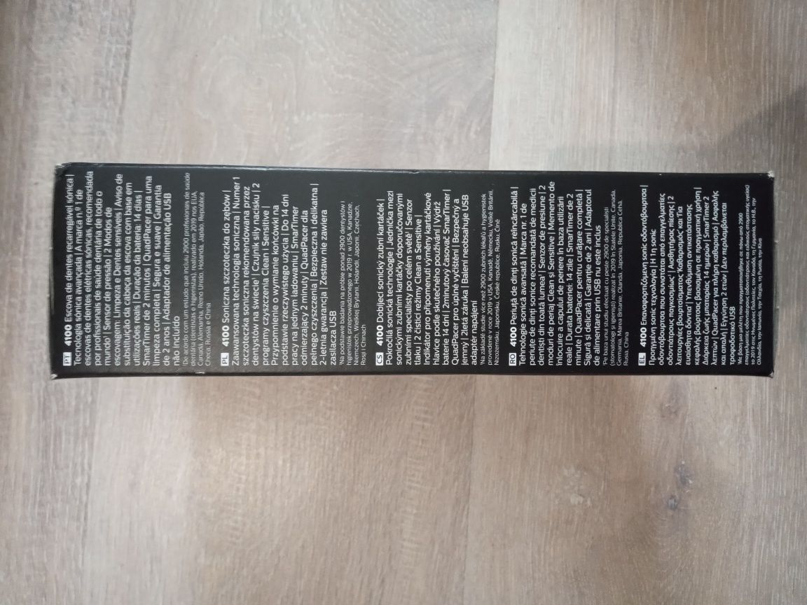 Nowa szczoteczka Philips sonicare 4100