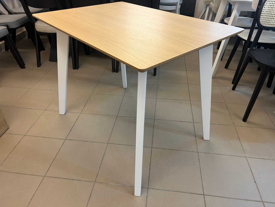 Стіл Мілан 100х70 кухонний суцільний прямокутний на кухню буковий