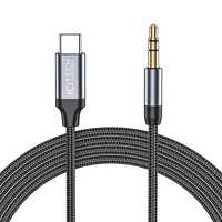 Tech-protect Ultraboost Type-c To Aux Mini Jack 3.5mm Cable 100cm Blac