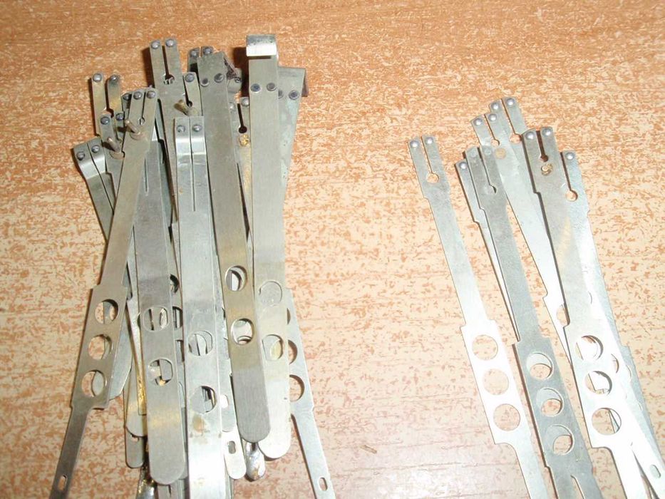 радиодетали, термопара, контакты реле, позолота