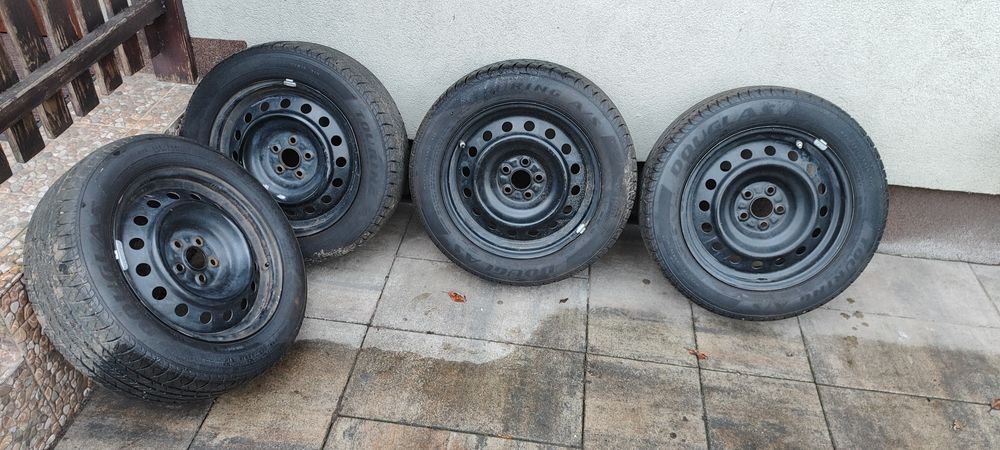 Felgi stalowe 16 cali 5x100 z oponami all season (M/S)