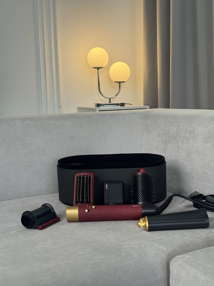 Новий! Оригінал! Dyson Airwrap™ HS08 Complete Long Red Velvet/Gold
