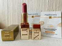 Avon Luxe Kremowa szminka z jedwabiem Pink Satin