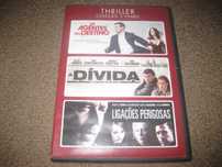 Box com 3 Filmes em DVD do género Thriller
