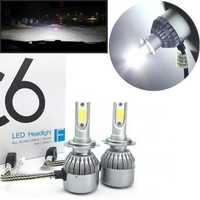 Комплект LED ламп C6 HeadLight H7 36W 3800Lm