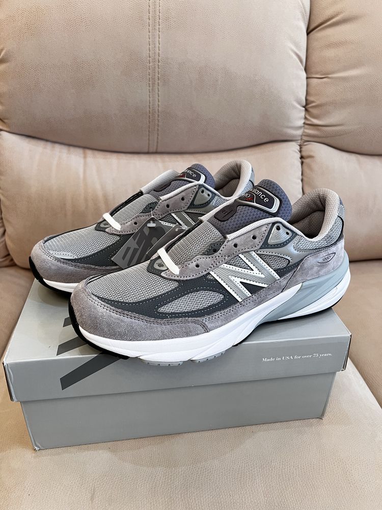 Оригинал New Balance 990v6 Made in USA Grey новые M990GL6