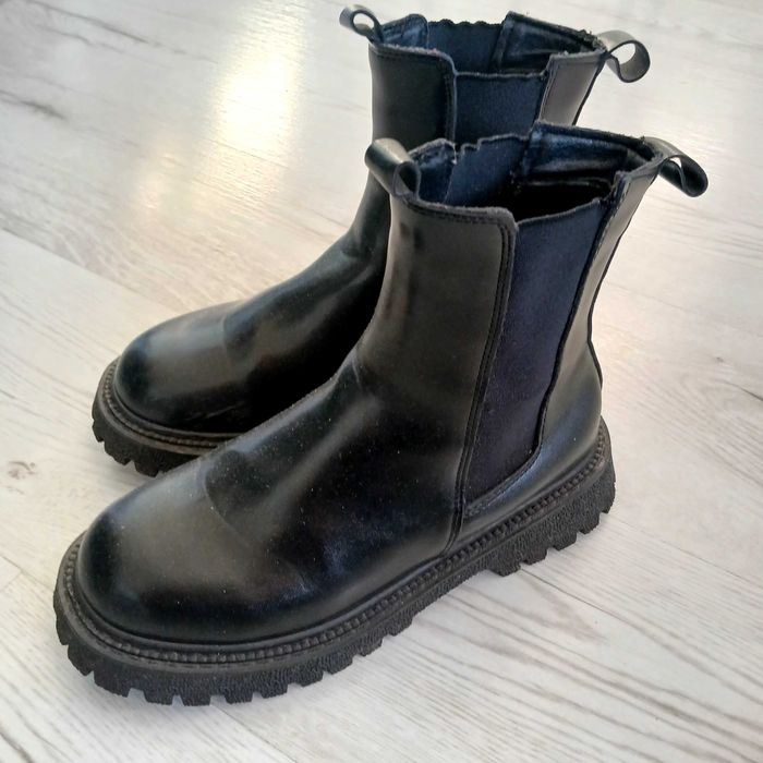 Botki sztyblety czarne 41