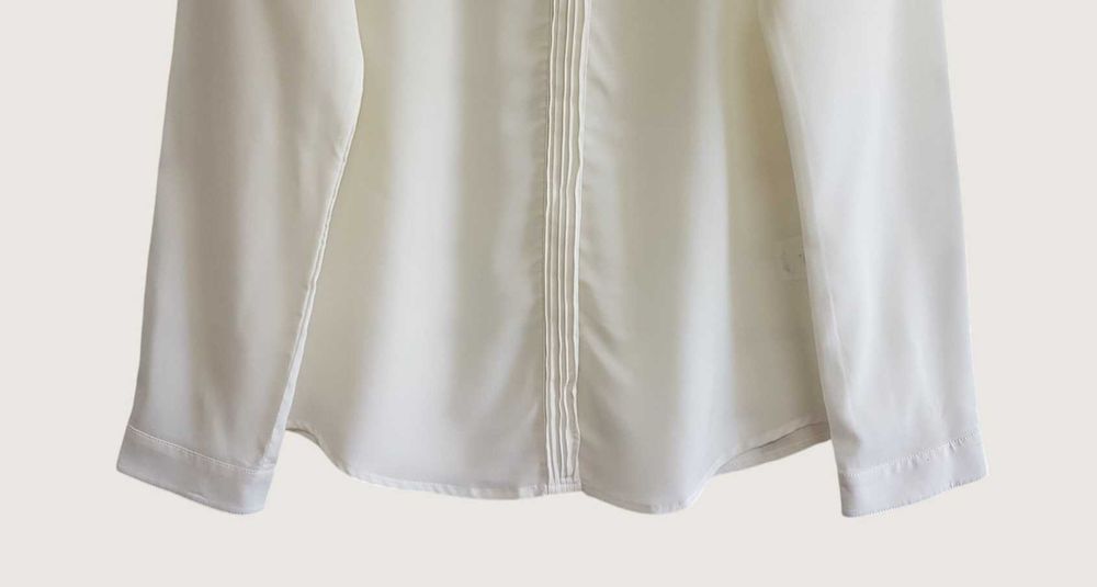 Damska elegancka bluzka/koszula ecri długim rękawem Journey 40/L