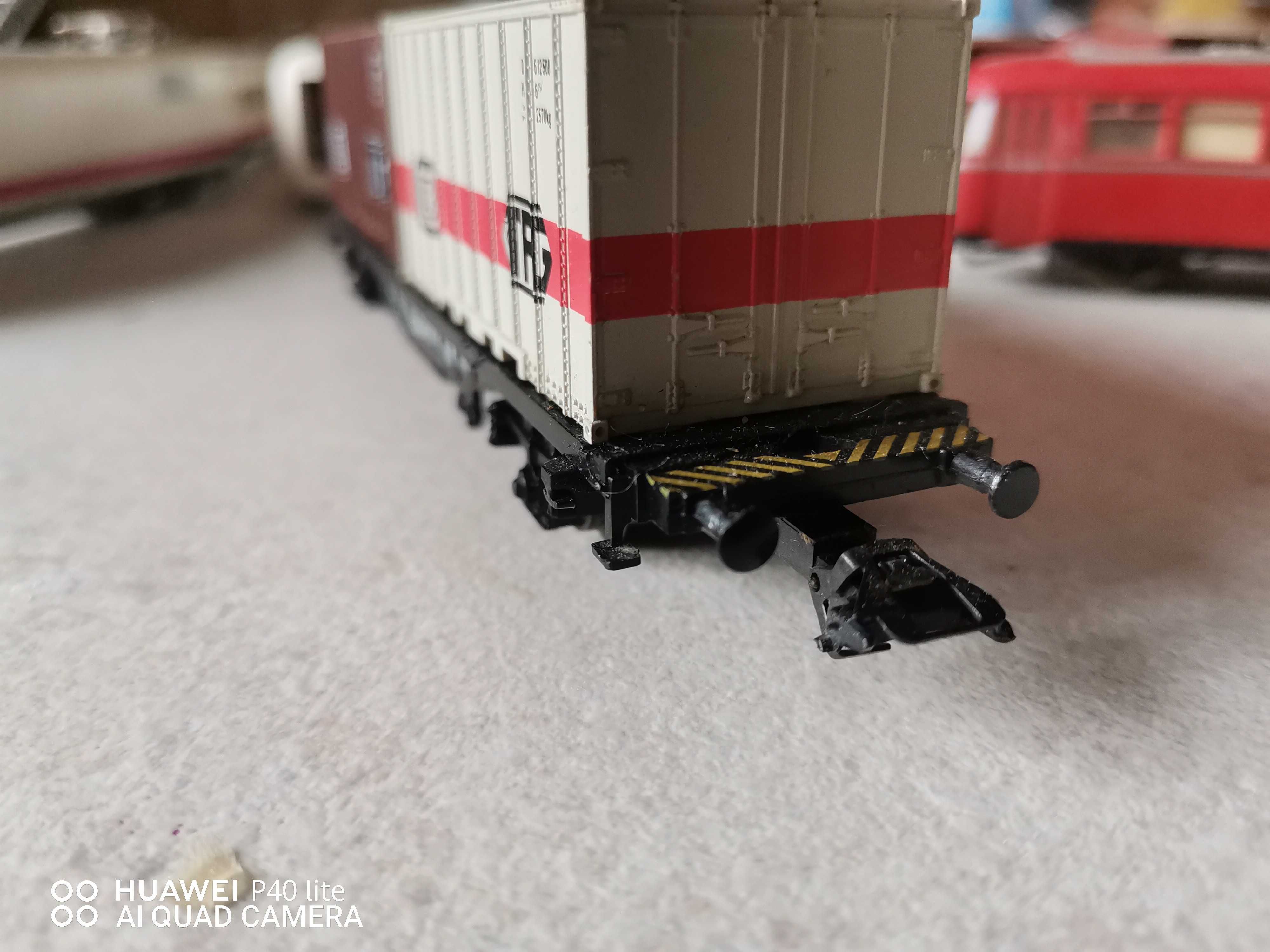 MARKLIN 4664 DB container wagon H0