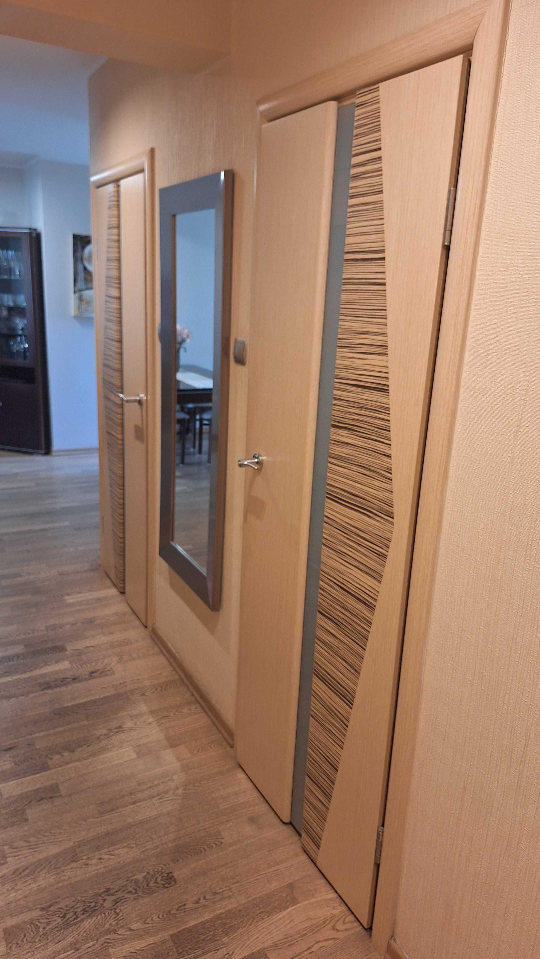 Drzwi  INTERDOOR-Siena dąb bielony zebrano bianco,ościerznice,5 sztuk