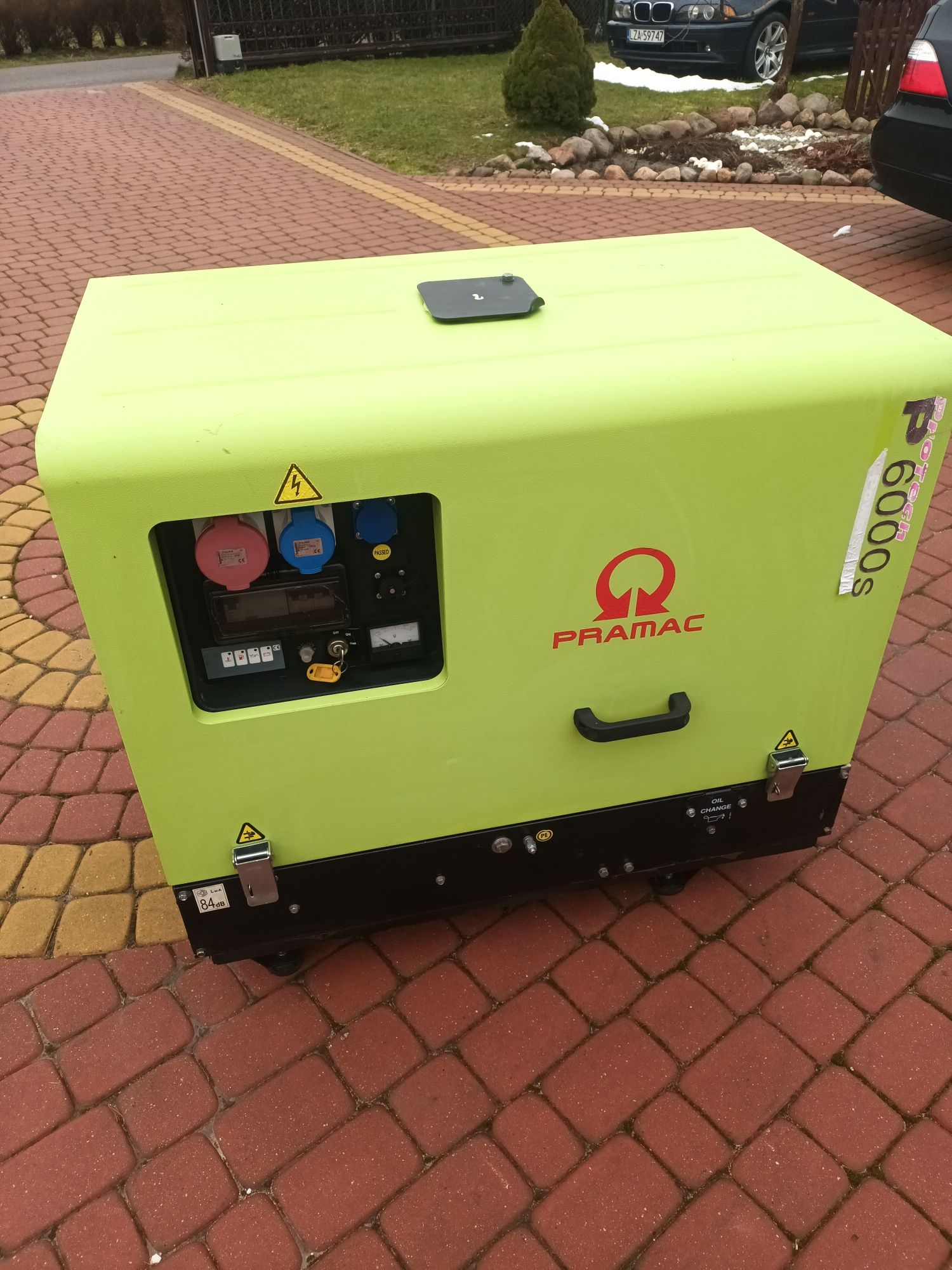 Agregat prądotwórczy generator Pramac P6000s