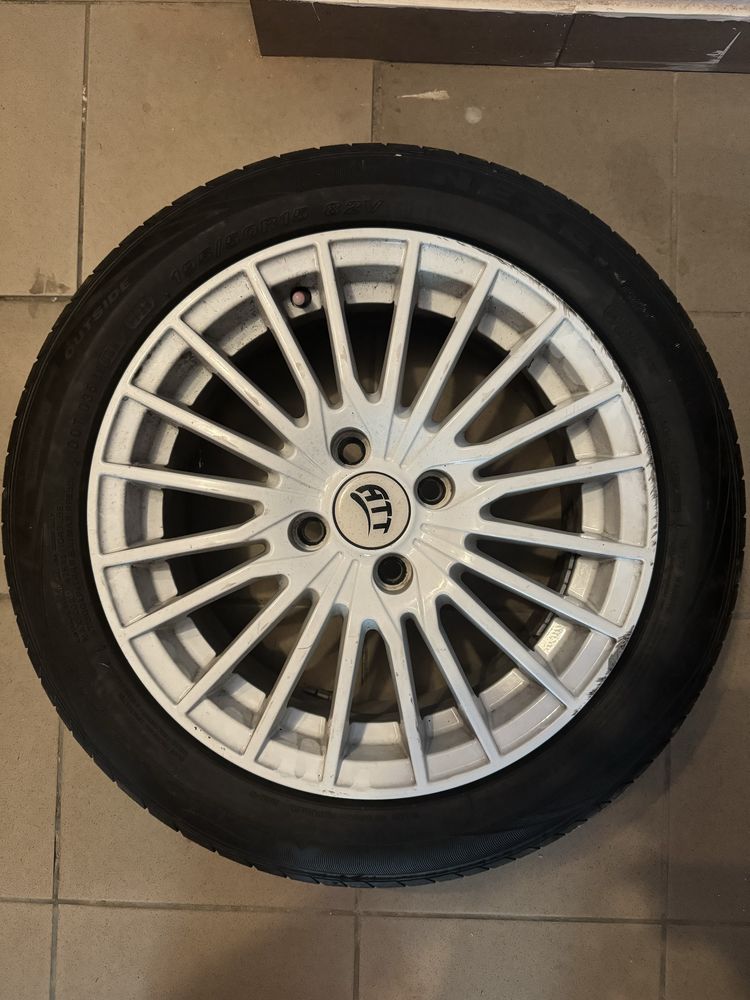 Opony Nexen, alufelgi OZ 4x100 195/50/R15