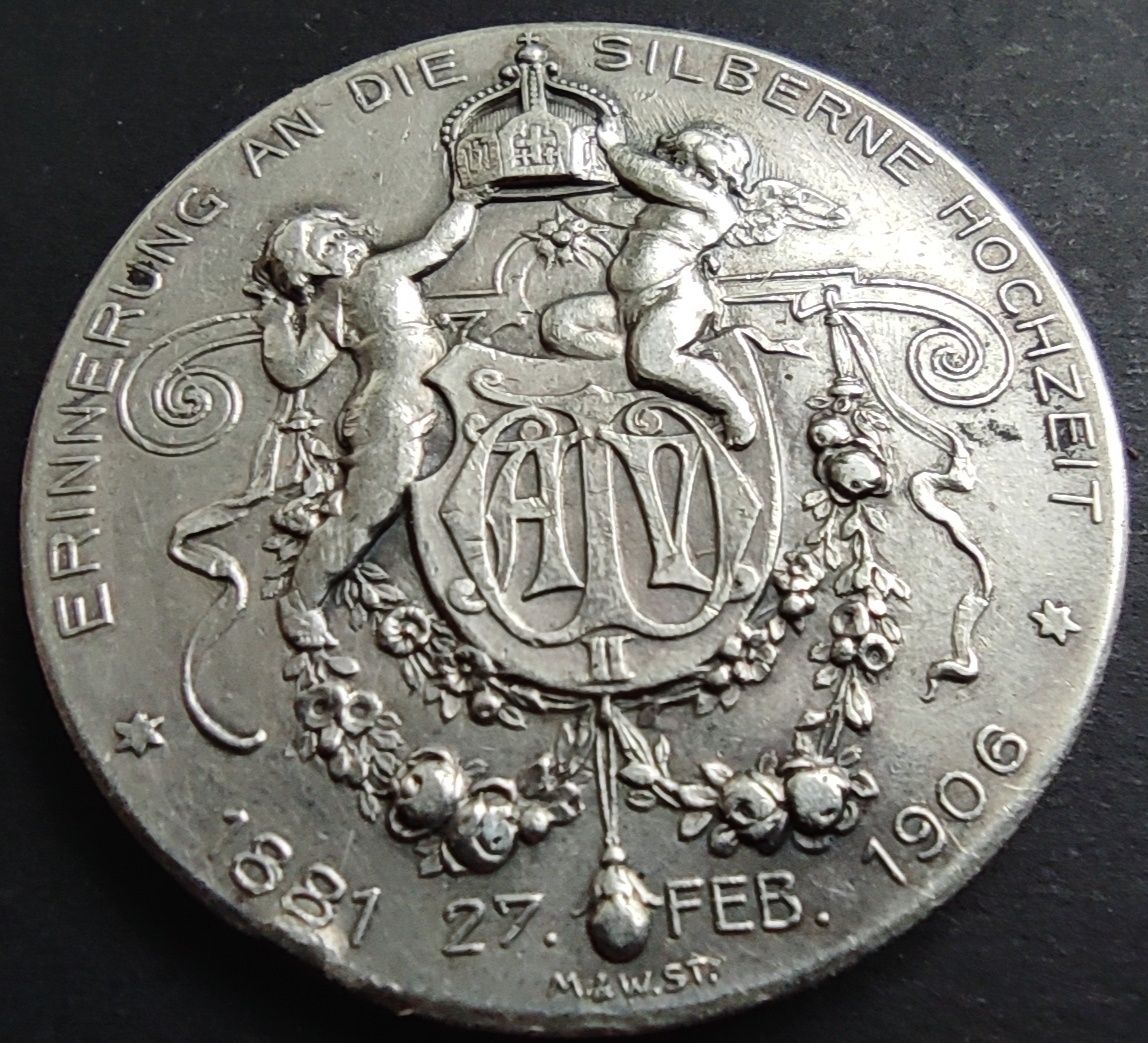 Medal Auguste Victoria,Wilhelm II