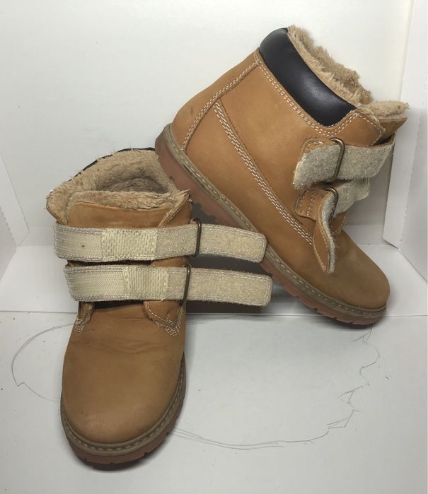 NEXT зимние ботинки на липучке.