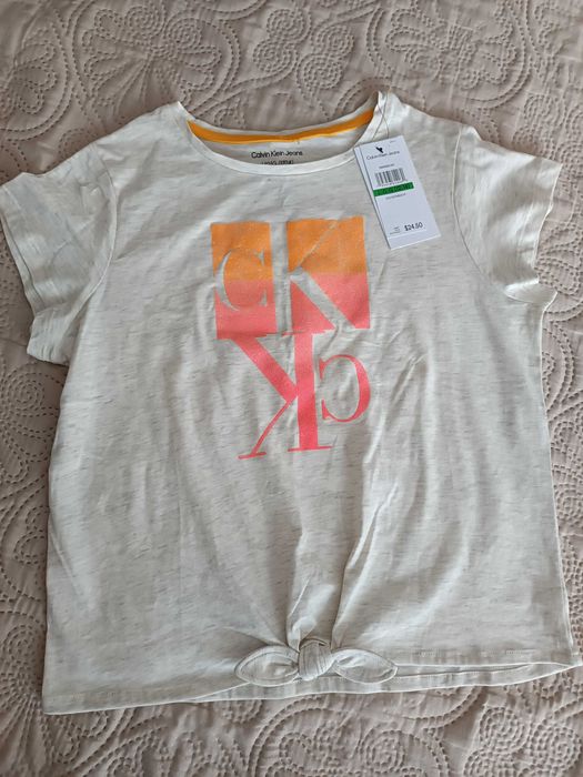 Koszulka Calvin Klein dziewczęca