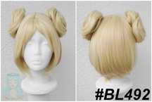 Toga Himiko My Hero Academia blond peruka z koczkami cosplay wig
