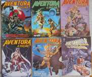 Aventura & Ficção – 6 revistas (anos 90), inclui nº1
