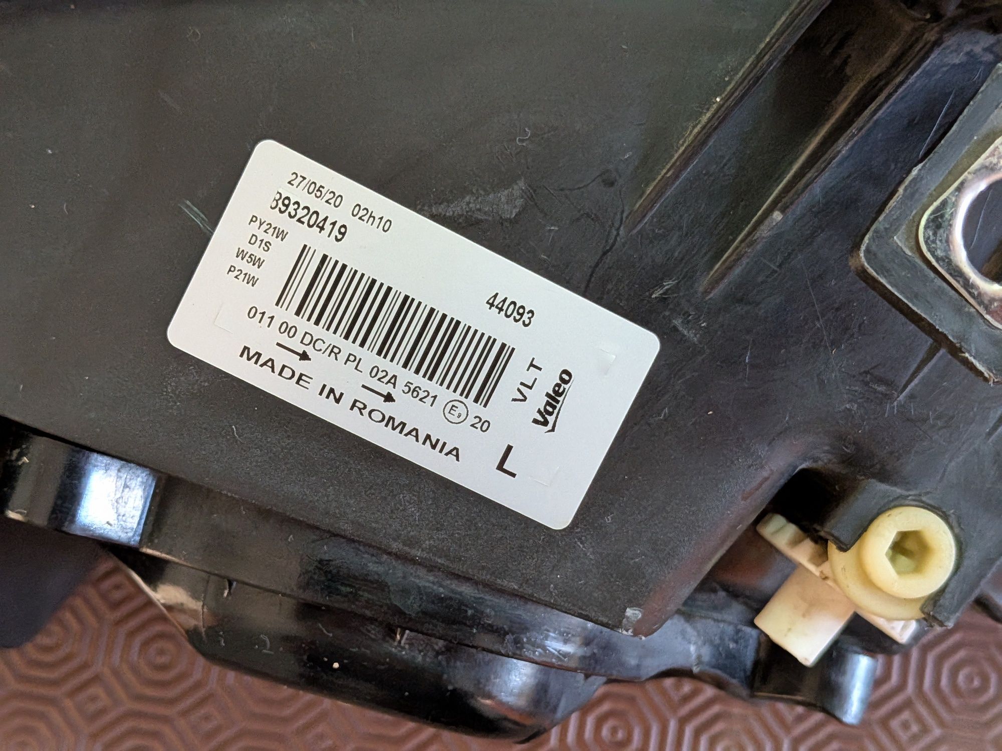 Farol / Óptica Esq BI-Xenon Seat Leon Altea Toledo
