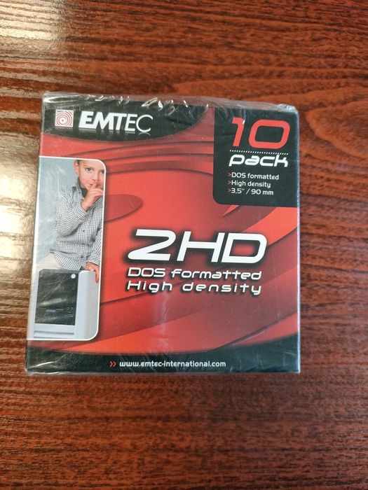 Dyskietki 3,5" PC EMTEC 10 sztuk 1,44 mb
