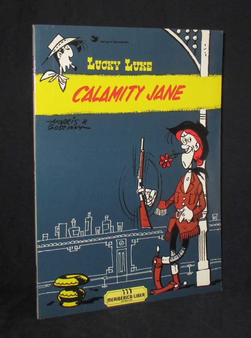 Livro BD Calamity Jane Lucky Luke Morris Goscinny