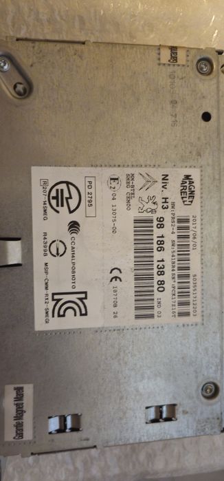 Auto radio peugeot 308 com câmara