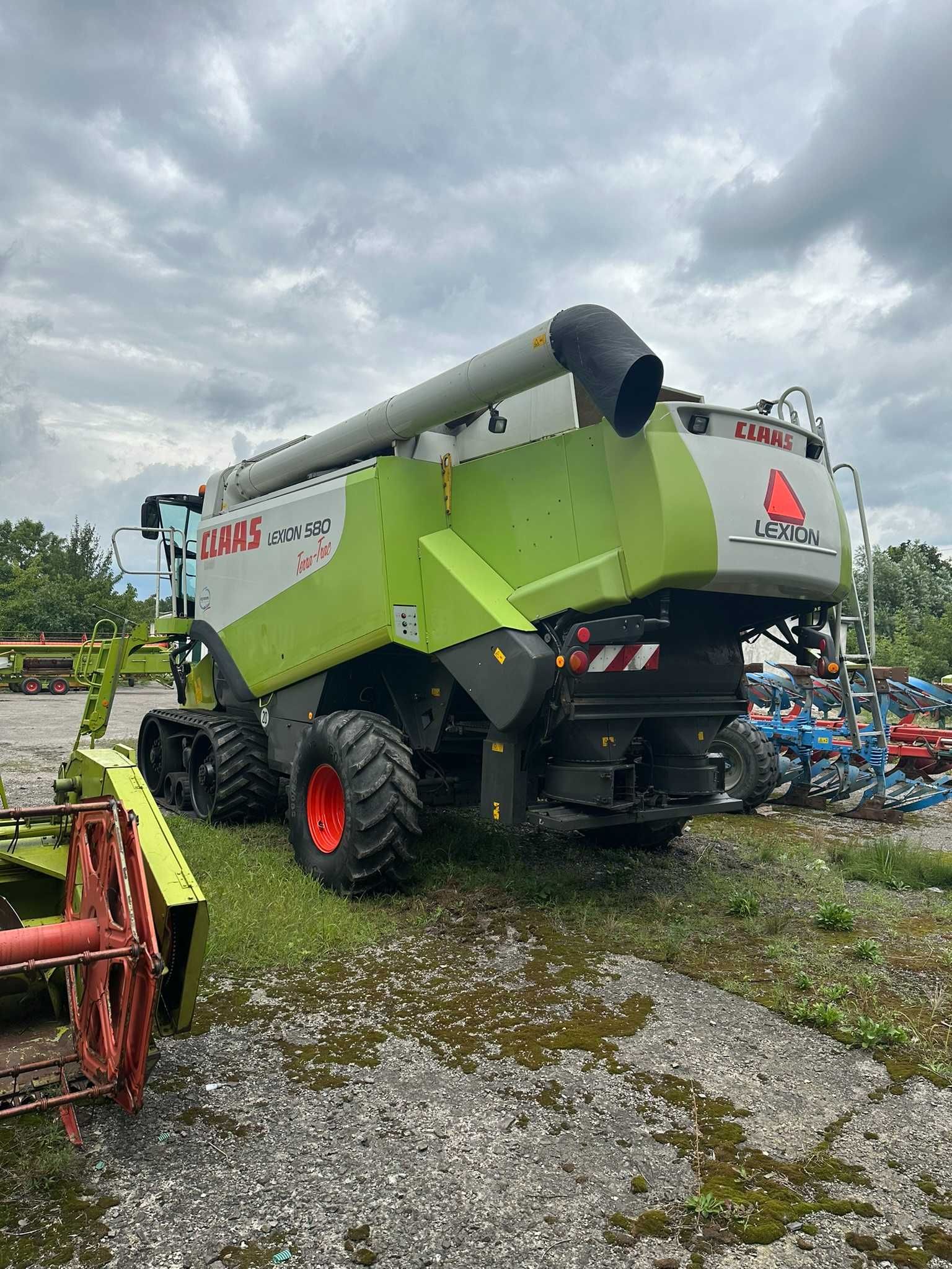 Claas Lexion 580TT,повний привід
