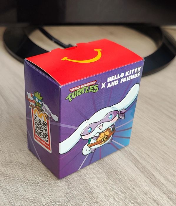 Figura Cinnamoroll x Donatello | TMNTxHello Kitty&Friends | McDonald's