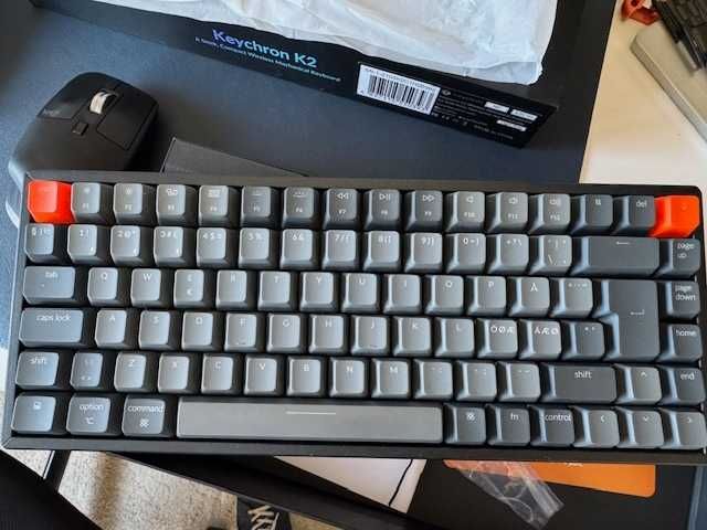 Keychron K2 V2 RGB Hot Swappable ISO layout