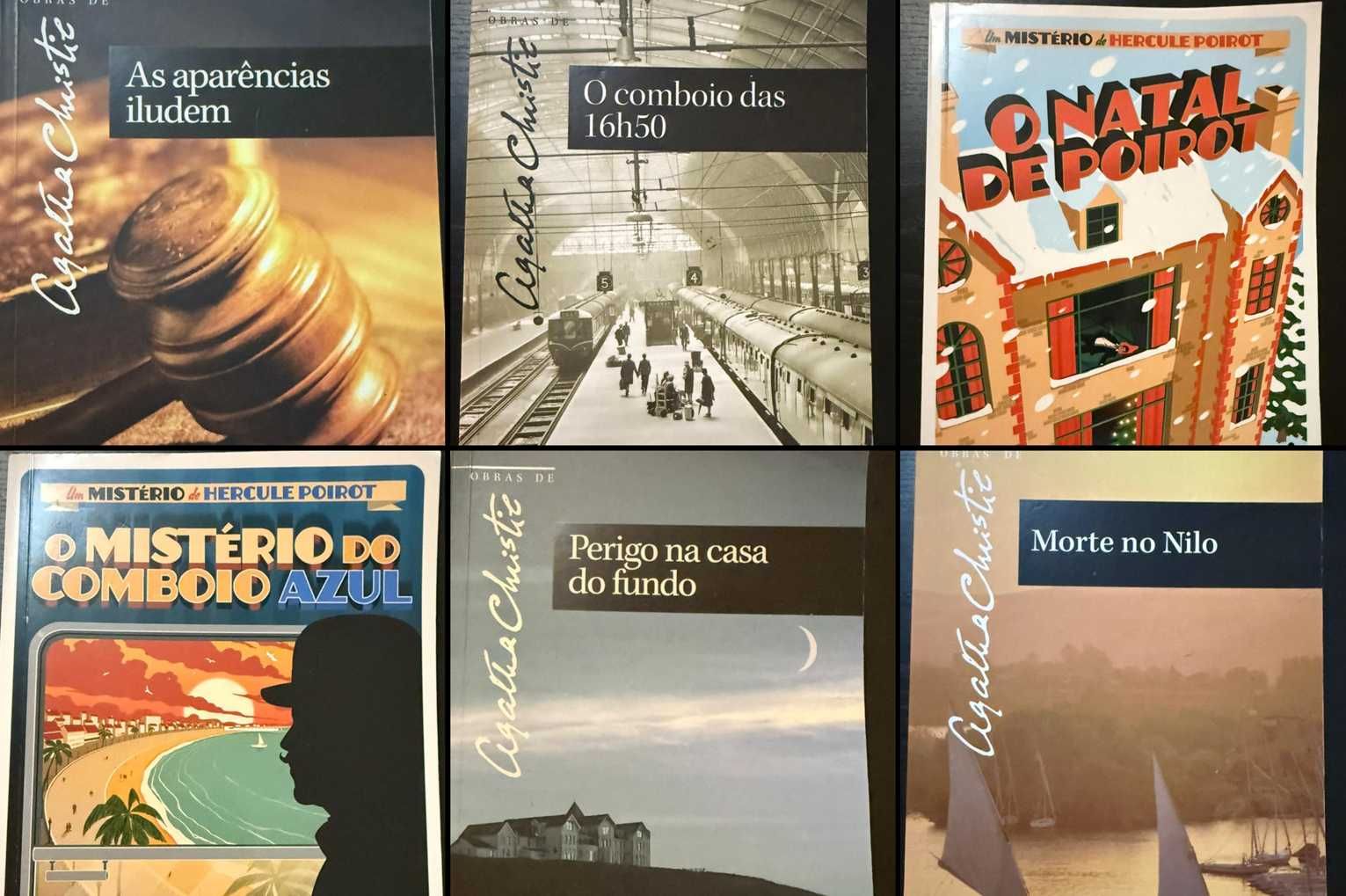 Livros de Agatha Christie – Usados, como novos