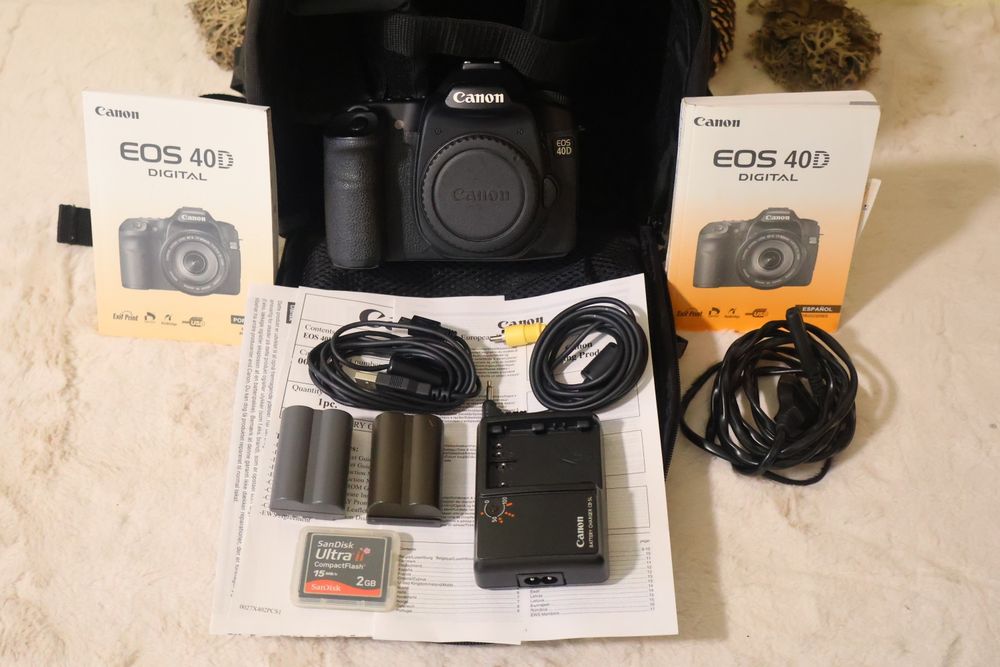 Canon EOS 40D + Acessórios