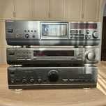 Zestaw Technics RB Az6, SU-V500, ST-GT650 z oryginalnym pilotem.