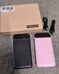 Power bank Enerwow 16000 mAh 2 sztuki czarny i różowy