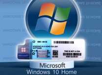Windows 10 Home Naklejka COA Licencja Klucz