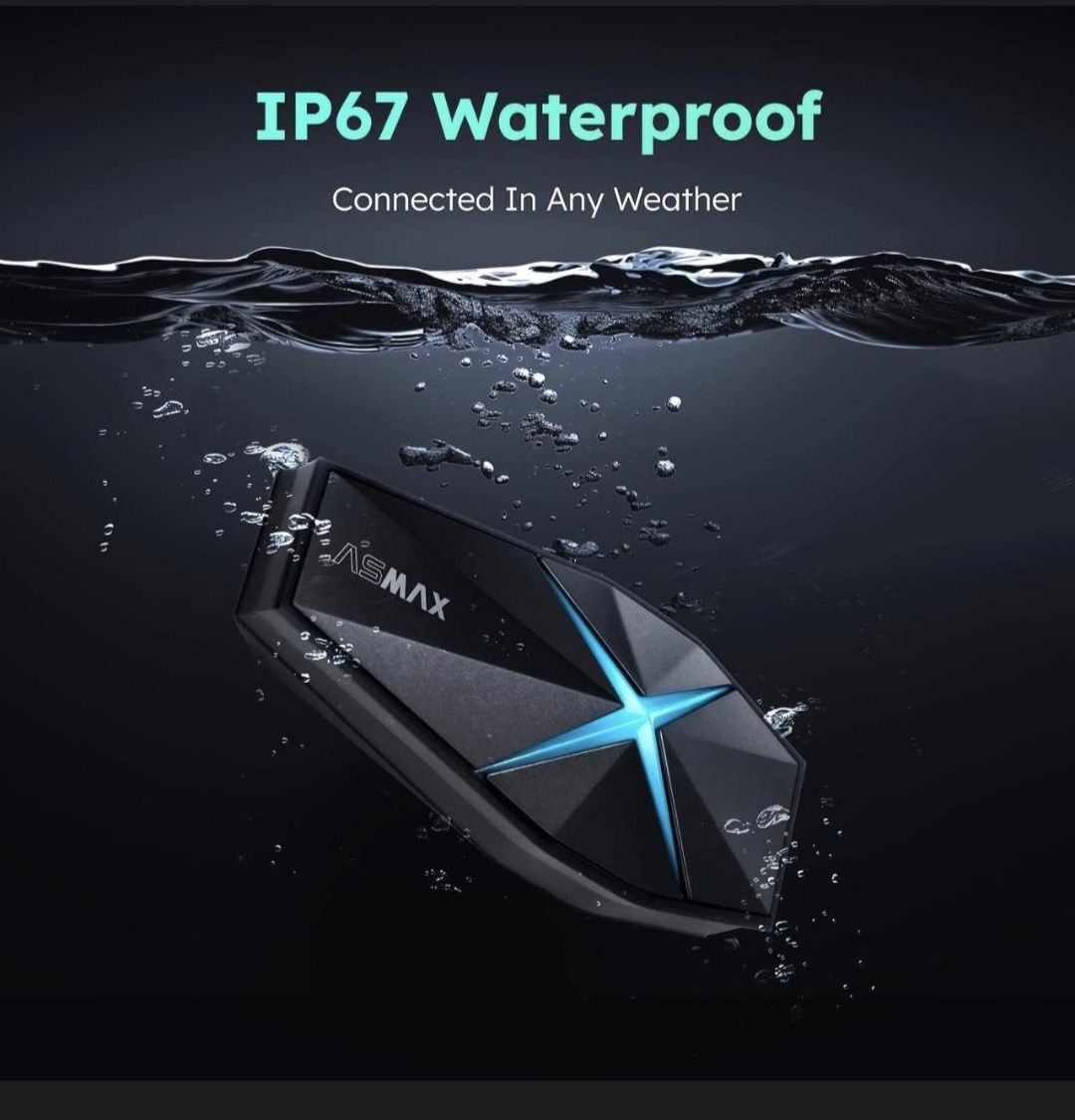 Продам Бездротову гарнітура для мотоциклістів ASMAX F1 Bluetooth