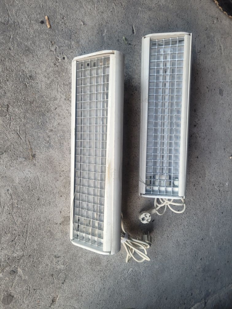 Lampy garażowe dwie